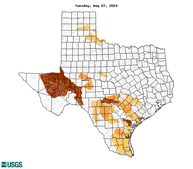 Texas Hydrologic Conditions image