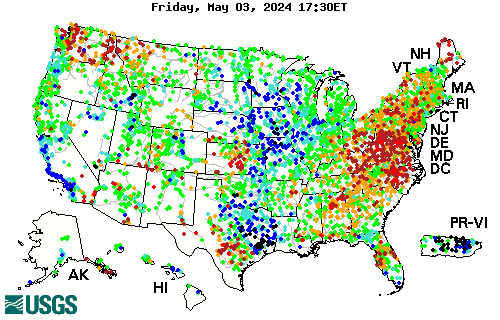 Daily Streamflow Conditions