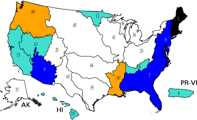 Regional patterns