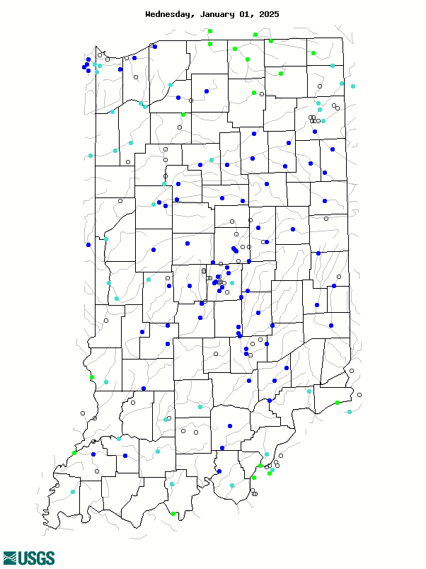 USGS WaterWatch -- Streamflow conditions