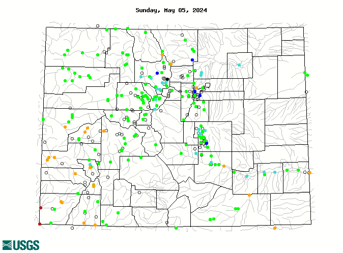 Current Streamflow - CO