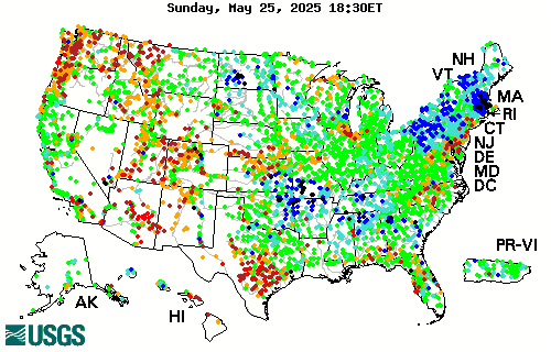 U.S. Daily Streamflow Conditions