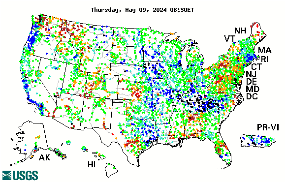 USGS Stream Analysis
