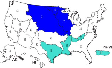 Regional patterns