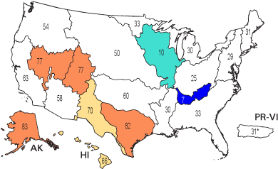 Regional patterns