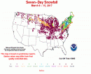 7-day snowfall